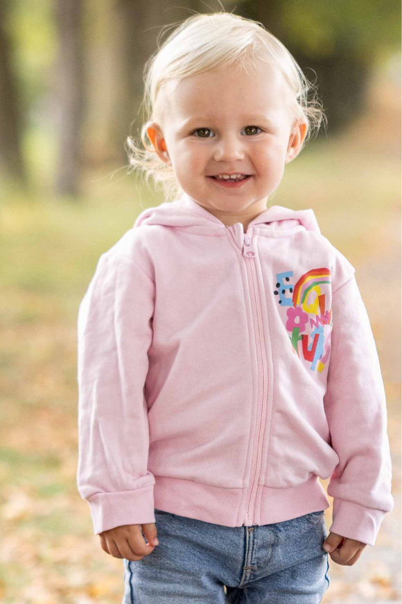 ZIPPER KINDER-HOODIE