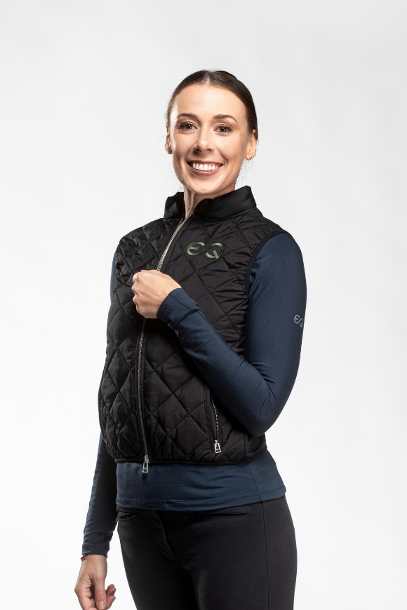 STEPPWESTE MIT STRETCH RÜCKEN