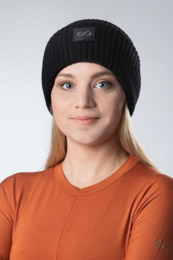 BEANIE MÜTZE MERINOWOLLE